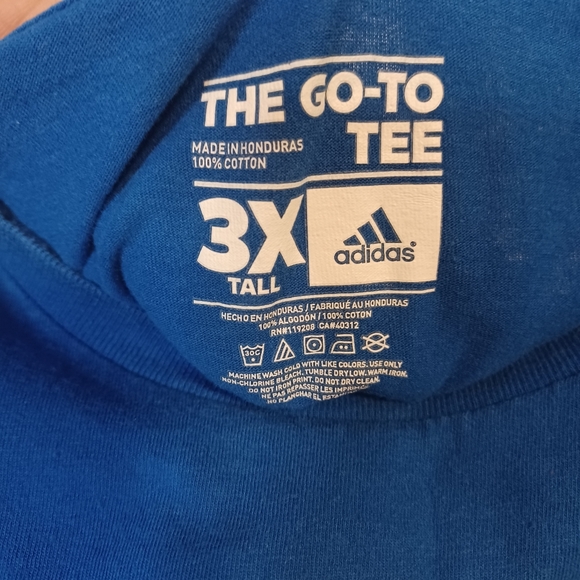 Adidas Mens "Game Don't Lie" Graphic T Shirt Size 3X Tall - Picture 5 of 5